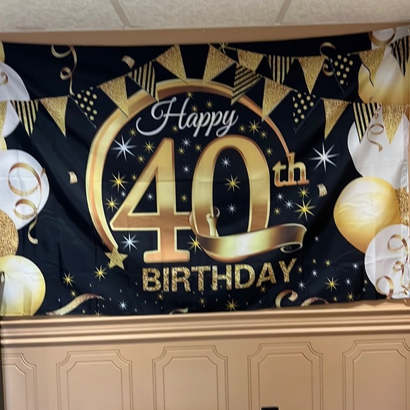 1984 40th birthday backdrop for party - Picture 1 of 1